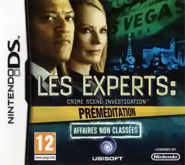 CSI - Crime Scene Investigation - Deadly Intent - The Hidden Cases (Europe) (En,Fr,De,Es,It)-Nintendo DS